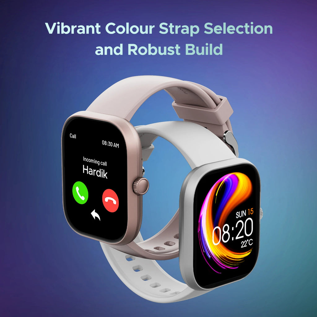 boAt 3 w/ Turn By Turn Navigation, 2.01" Screen, Crest App, QR Code Tray Smartwatch