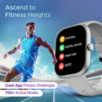 boAt 3 w/ Turn By Turn Navigation, 2.01" Screen, Crest App, QR Code Tray Smartwatch
